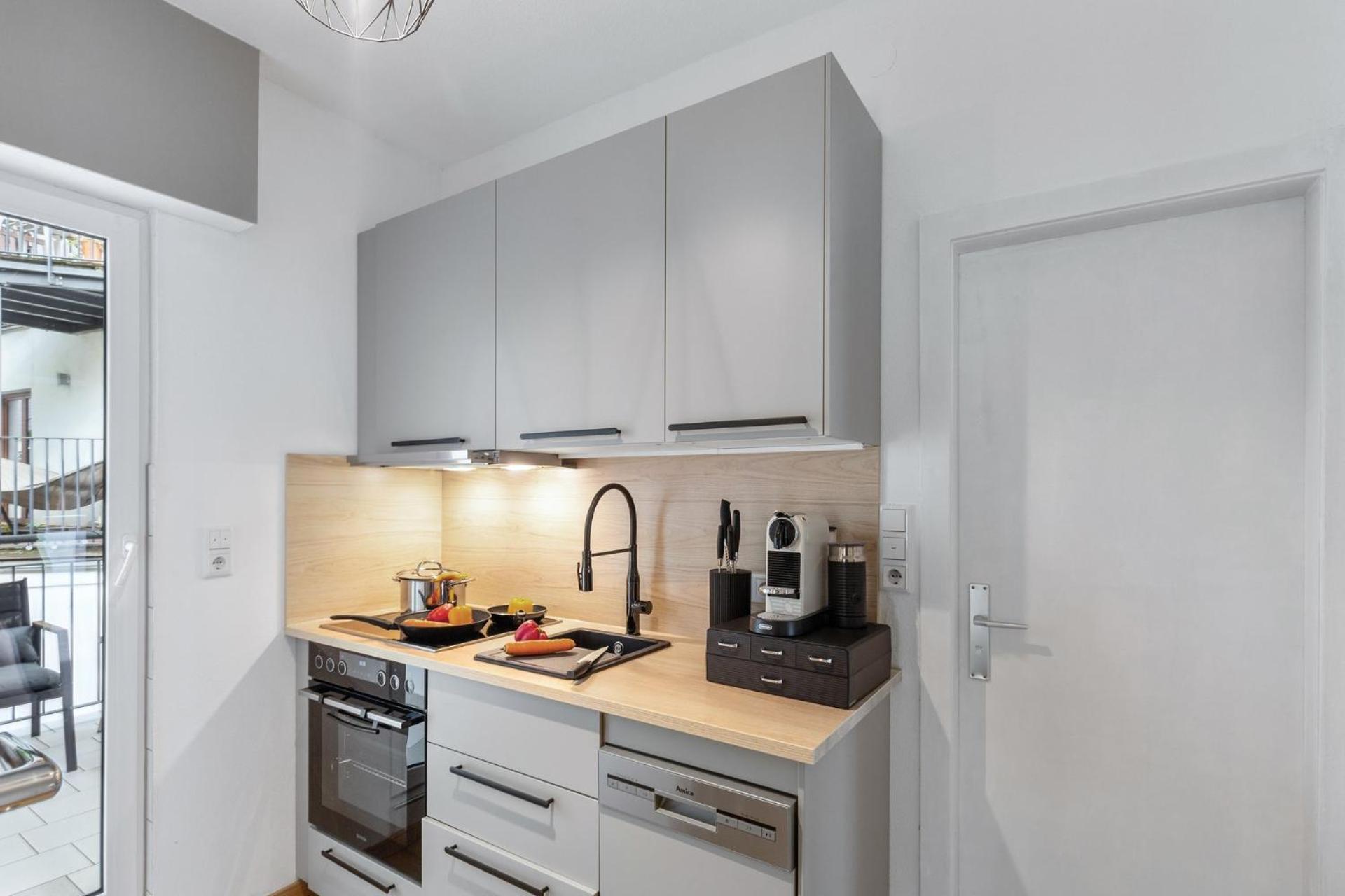 Next DownTown Apartment Parking Kitchen near Messe Frankfurt am Main Luaran gambar